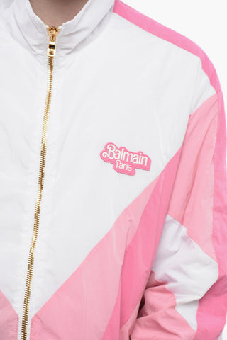 BALMAIN X BARBIE Giacca a Vento MULTICUTS in Nylon