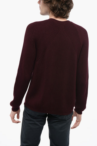 Ribbed Crewneck Sweater
