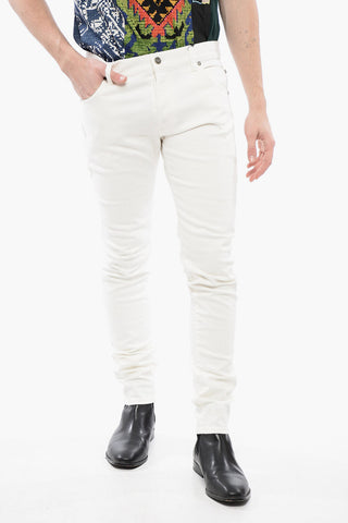 Cotton Slim Fit Denims with Belt Loops 14cm