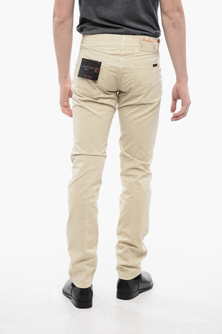 ID Pantaloni 5 Tasche ID-FINITO in Misto Cotone
