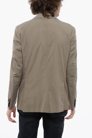 Blazer Sfoderato con Tasche a Toppa