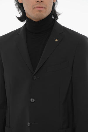 CC COLLECTION Ungefütterter Blazer aus Stretchwolle