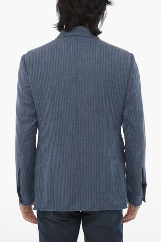 ID Blazer Multitasca in Misto Lana con Gilet Removibile