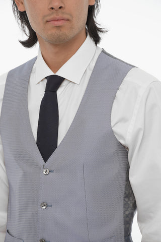 Silk CERIM.ACADEMY Waistcoat with Back Adjuster