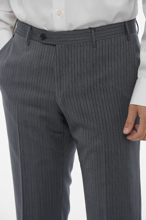 Wollhose ACADEMY CERIMONIA mit Nadelstreifen