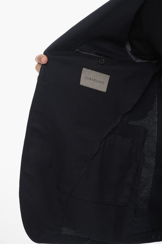 3-Pocketed GATE Virgin Wool Unlined Blazer