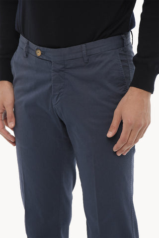ID Cotton Blend Slim Fit Chinos Pants