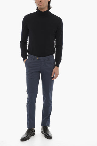 ID Cotton Blend Slim Fit Chinos Pants