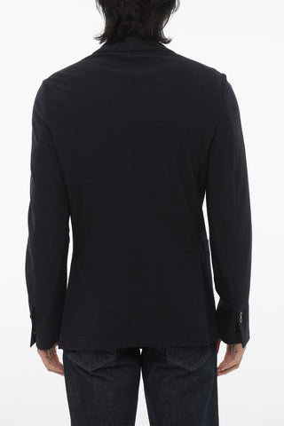 ID Blazer Sfoderato in Misto Lana Vergine