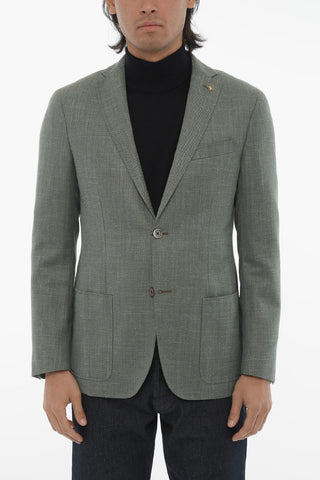 CC COLLECTION Side Vents Notch Lapel RIGHT 2-Button Blazer