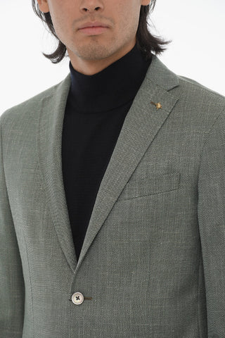 CC COLLECTION Side Vents Notch Lapel RIGHT 2-Button Blazer