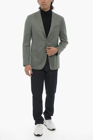 CC COLLECTION Side Vents Notch Lapel RIGHT 2-Button Blazer