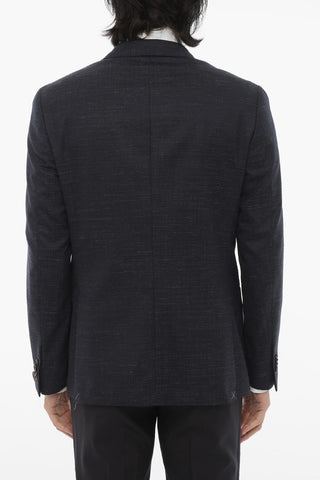 Side Vents Notch Lapel GATE 2-Button Blazer