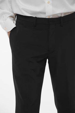 Slim Fit Side Vents Notch Lapel 2-Button Suit