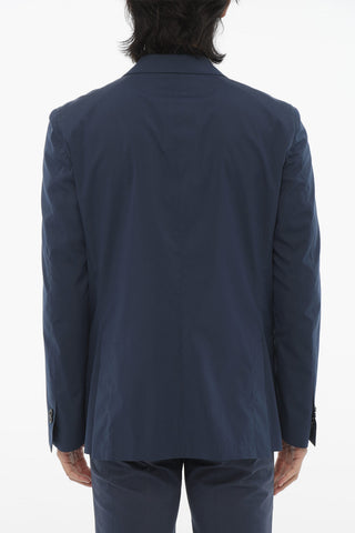 CIRCLE Cotton Blend Unlined Blazer with Patch Pockets