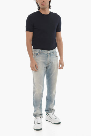 ROCKSTUD UNTITLED 06. 18cm Stonewashed Denim Jeans