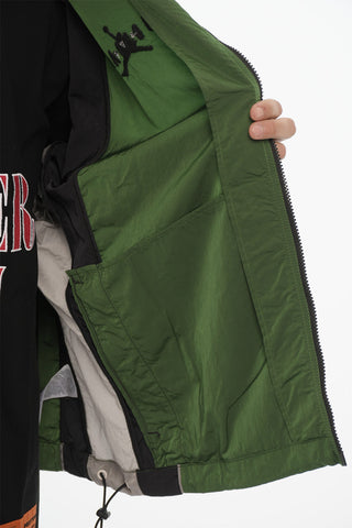 AIR JORDAN Nylon Windbreaker with Contrast Side Bands