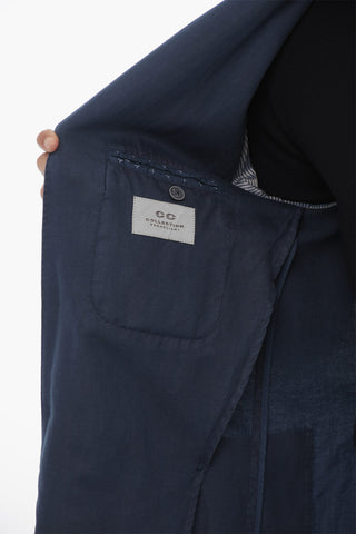 CC COLLECTION Blazer in Misto Lana con Tasche a Toppa