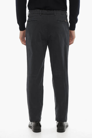 Pantaloni Chino con Tasche a Filo
