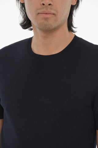 Maglia Girocollo a Maniche Corte