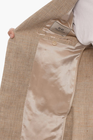 CC COLLECTION Cotton and Linen REWARD 2-Button Blazer