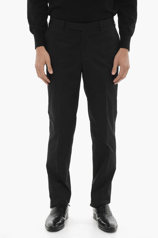 CC COLLECTION Stretch-Baumwoll-Chinohose mit Gürtelschlaufen