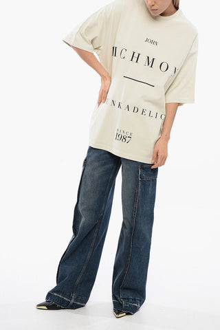 Oversized T-Shirt PELAC with Contrast Print