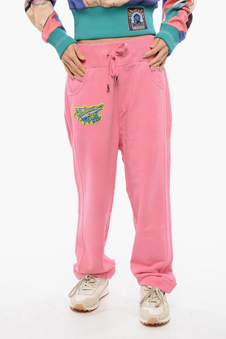 Boyfriend Joggers with Turn-up Hems