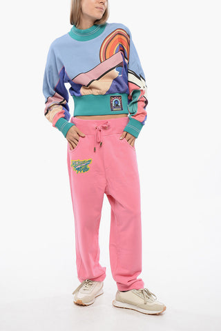 Boyfriend Joggers with Turn-up Hems