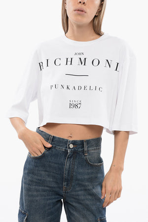 Crop T-shirt GENYA with Oversized Fit