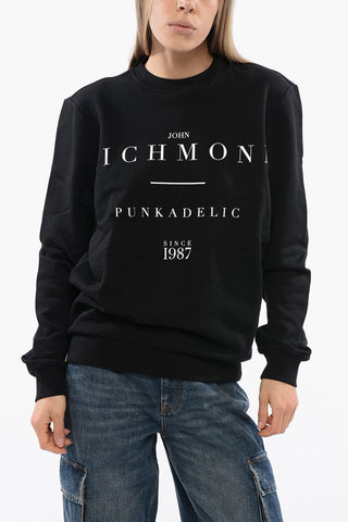 Oversized Sweatshirt JOSOIN with Contrast Print