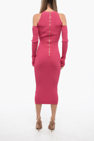 Knitted Off-Shoulder Dress