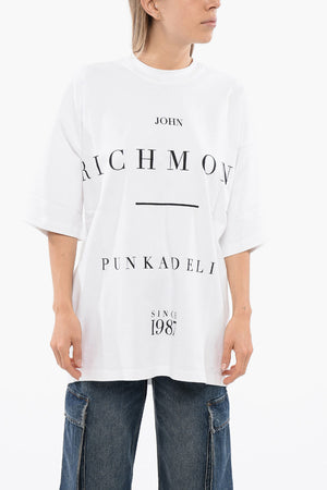 Oversize-T-Shirt PELAC mit Kontrastprint