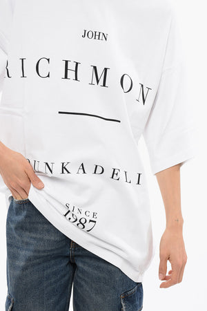 Oversize-T-Shirt PELAC mit Kontrastprint