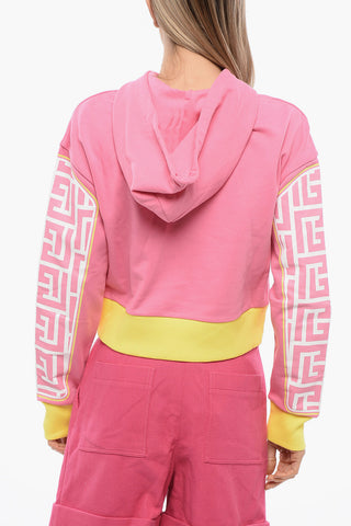 BARBIE Logoed Sweatshirt with Patchwork