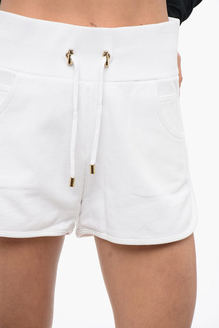 Jersey Multipocket Shorts with Patch