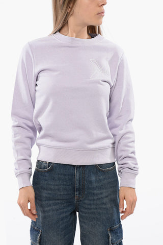 BABEG Brushed Cotton Sweatshirt with Embossed Logo