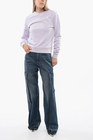 BABEG Brushed Cotton Sweatshirt with Embossed Logo