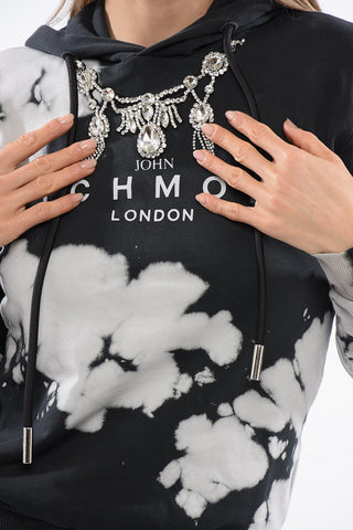 Hoodie HIMEJI with Jewel Application
