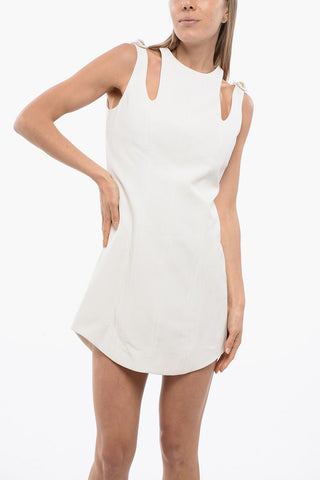 Sleeveless Dress With Cut-outs