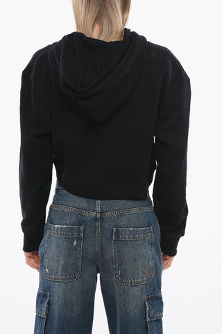 Cropped Sweatshirt PISTIL mit Relief-Logo