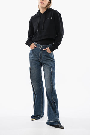 Cropped Sweatshirt PISTIL mit Relief-Logo