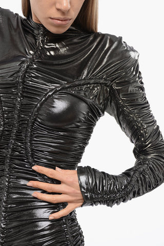 Vestito ROPE A Maniche Lunghe Drappeggiato