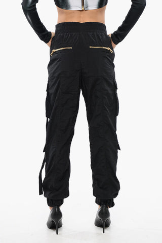 Cargo Pants With Mesh Details