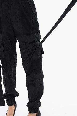 Cargo Pants With Mesh Details