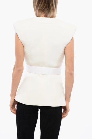 Gilet BONDAGE with Peaked Lapel