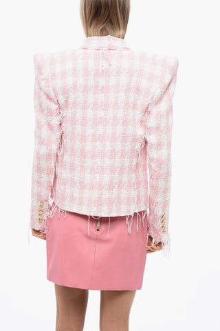 Fringed Tweed Jacket