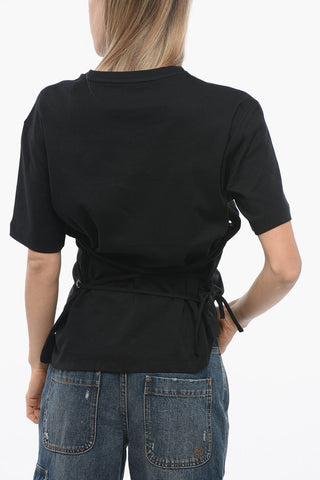 Over T-shirt TOMIOK with Back Laces