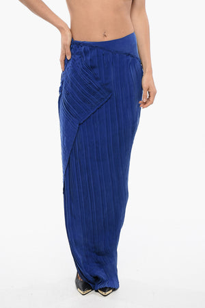 Gonna Asimmetrica con Design Drappeggiato