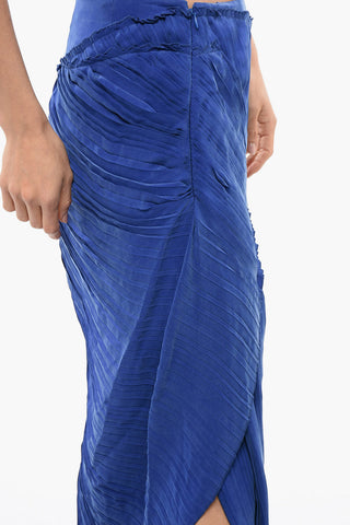 Gonna Asimmetrica con Design Drappeggiato